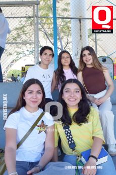 Diego Rivera,  Ana Sophia Gallardo, Isabella Delgado, Sandra Velázquez y Cristina Miranda