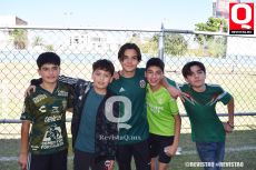 Emilio Aguirre, Santiago Corona, Luis Augusto Jiménez,  Miguel Casale y Patricio Navarrete