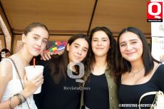 Fabiana Gallardo,  Martina Madrigal, Juliana Sánchez y Danica Medina