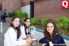 Ivanna Mejía, María Rocha y María Collazo