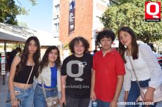 Sofi Luka, Isabella Méndez, Alonso Barajas, Pedro Pizano y Renata Peréz