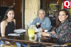 Cinthya Cruz, Hugo Cruz y Adriana Medina