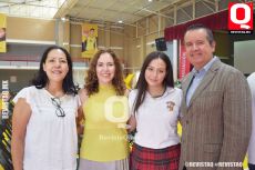 Gloria Castañeda, Lety Aranda, Mina Luna y Alejandro Hernández