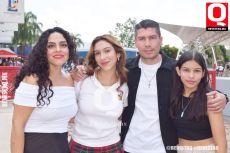 Liliana de la Tejera, Sofía Urtaza, Isabella Urtaza y Arturo Urtaza