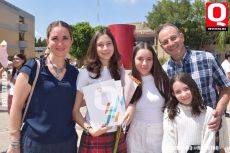 Mónica Valádez Mendoza acompañado de su familia