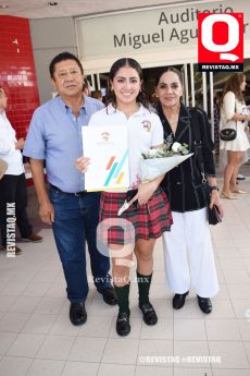 Otilio Gómez, María Paula Ruenes y Malena Téllez