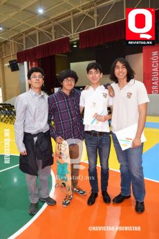 Víctor Zamudio, Patricio Jiménez, Leonardo Conejo y Ricardo Kinney