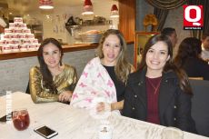 Cecilia Rojas, Sandra Ramírez y Janeth Ortiz