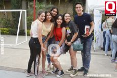 A   Sofía Valdez, Isabela Ponce, Andrea Mac, Daniela Ramírez, Fernanda García y Paco Soto