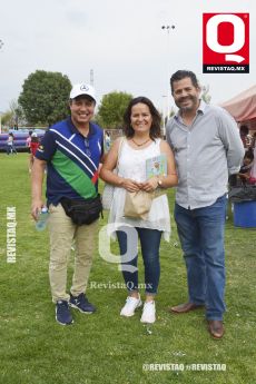 Jorge Marumoto, Olga Abundez y Gamaliel Rodríguez