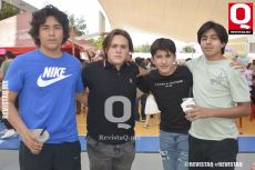 Santiago Castañeda, Juan Carlos Padilla, Rodolfo Hernández y Sebastián Mata