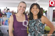 Irma Chávez y Julia Cuéllar