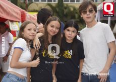 Regina Moreno, Sofía San German, María Portillo y Alejandro Guzmán.