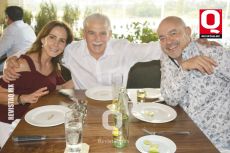 Emma Ruíz, Javier Díaz Infante e Ignacio Freyre