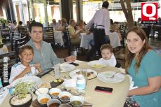 José Luis Guzmán Mena, José Luis Guzmán, José Andrés Guzmán Mena y Dalila Mena
