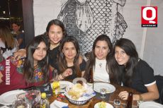 Luisa Gómez, Nathalia Reyes, Daniela Gutiérrez, Caro Estrada y Paulina Reyes