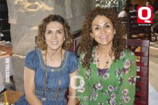 Marcela Monroy y Helen Soria de Orozco