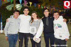 Patricio Martínez, Claudio Ramírez, Sofía Gallardo, Mau Gómez y Camilo Arredondo