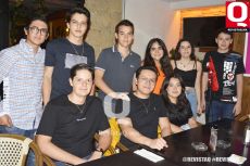 Miguel Ortíz, Diego Jiménez, Fabrizio Matos, Sofía Fernández, Majo Cuervo, Sebastián López, Salvador Guerrero, Mauricio Torres y Natalia Dorado