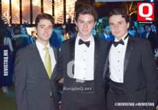 A  Marco Vega, Diego Vega y Marcelo Fernández