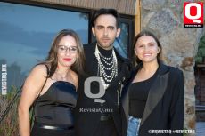 Ana Sanromán, Eduardo Sosapavon y Marsella Reyes