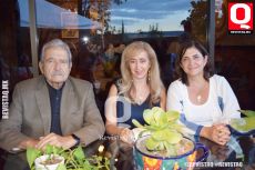 Enrique Aranda, Maricela Aranda y Cecilia Aranda