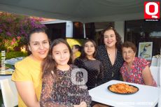 Karina Ávila, Amaya Tavera, Renata Ávila, Adriana Ávila y Carmen Hernández