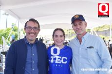Camilo Duque, Mariana Macouset y Patricio Macouset