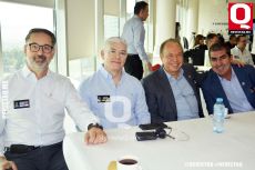 Alejandro Gutiérrez, David Torres, Arturo Romo y Guillo Collazo