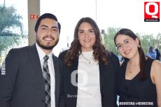 Jorge Belmonte, Andrea Guarro y Ailed Moscosa