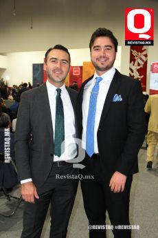 Abraham Navarro y Roberto Bribiesca