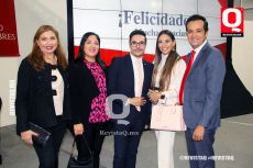 Luz Adrián Irazaba, María Fernanda Rivera, Neftali Toledo, Paola Preciado y Luis Padilla