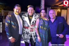 A   Christian Cruz, Enero del Moral, Miriam Ramírez y Tony Mejia