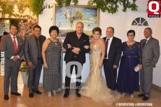 El famoso Tony Mejia con la Familia López de Anda
