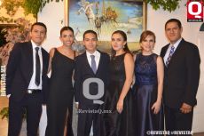 Guillermo Arrona, Fernanda Muñóz, Máximo Arrona, Yessica Arrona, Lic Edna Jessica Muñóz Escoto y  Guillermo Arrona