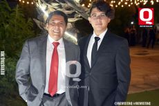 Magistrado  Víctor Federico Pérez y Charly Pérez