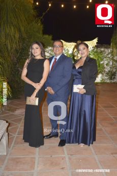 Viridiana Ledezma, Hugo Alfaro y Myriam Velázquez