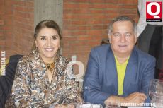 Tere Palomino y Hugo Díaz