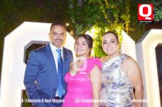 Américo Lozano,  María Inés Lozano y Laura Chavira