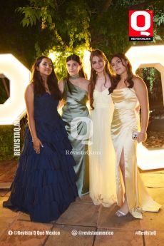 Emiliana Vargas,  Frida Taboada, Stephenia Charles y Tatiana Lagunas