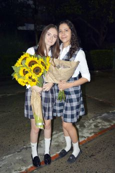 Sofía Villanueva con Florencia Plascencia
