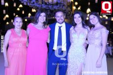 Rosa Linda Lozornio, Arlette Lozornio, Darío Miranda, Jacqueline Miranda y Miranda Lozano.