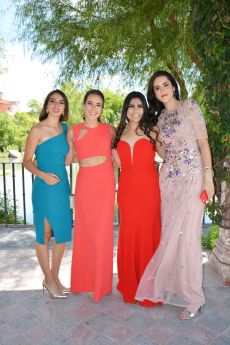 Ana Sofía Manzo, Paola González del Castillo, Miralda Medina y Alejandra Torres Landa