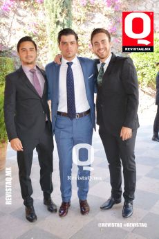 Fernando Lomelí, Sebastián Loza y Toño Tort