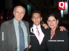Lalo Pons, Raúl Ramírez y Tere Chico de Pons