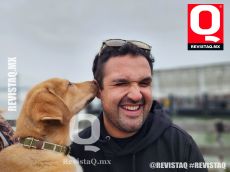 Alan Gerardo Aguirre antes de entrar a comer al Restaurante Gary Danko