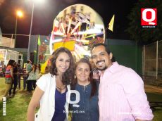 Ale García, Benjamín Reyes y Sra.