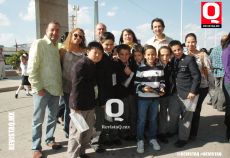Chuy Ramírez y familias Cumbres