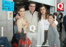 Martha Plascencia, Roberto Plascencia Torres, Martha Cashat y Laura Plascencia