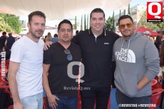 Daniel Padilla, Victor Ruiz, Juan Carlos Jurado y Luis Padilla